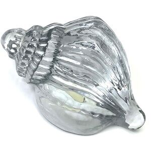 Conch Shell Art Glass Paperweight